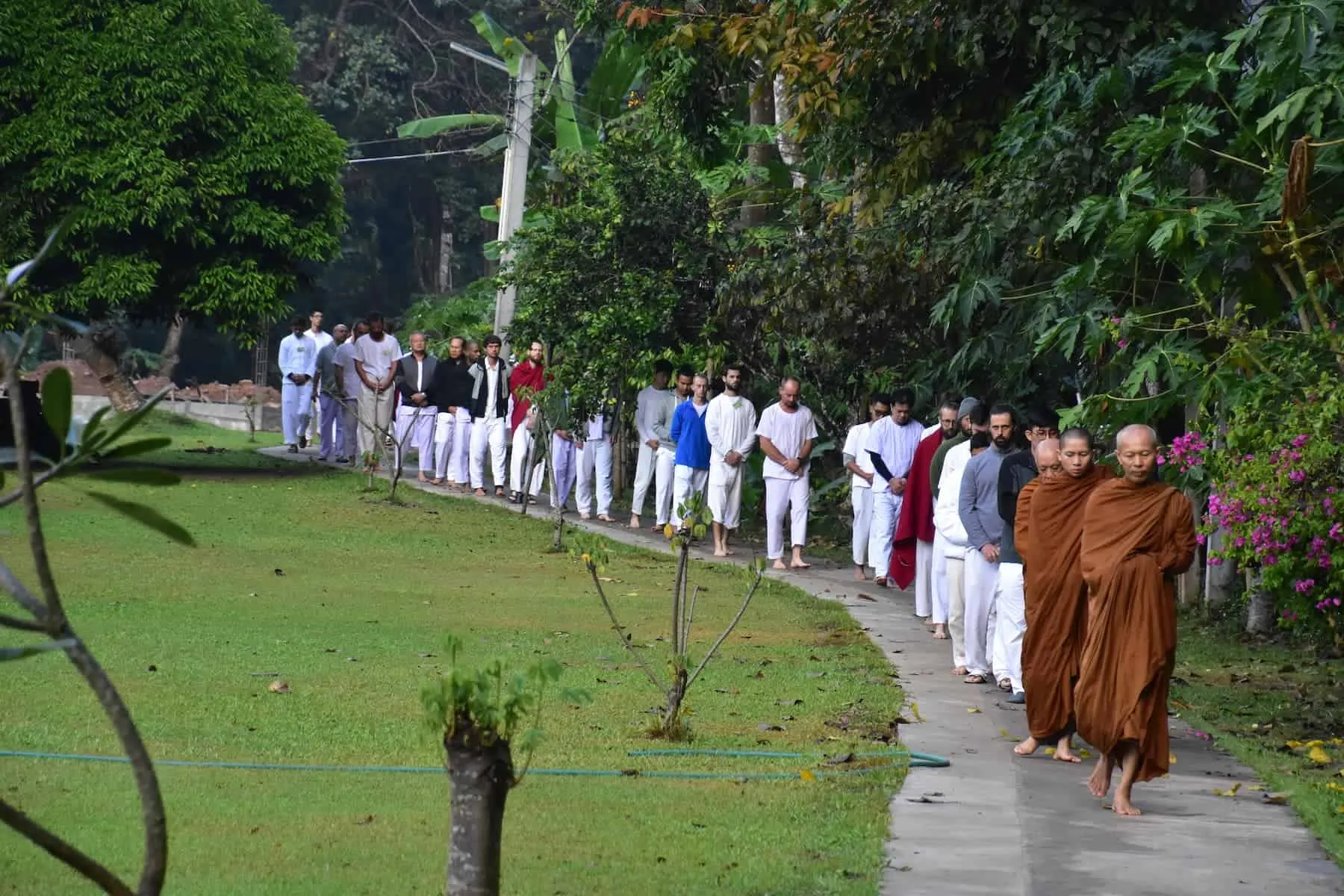 Meditation class