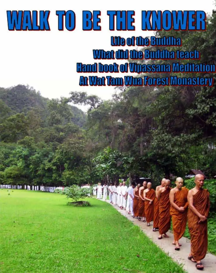 Walk to be the Knower — book by Phra Anek Thanissarapoti