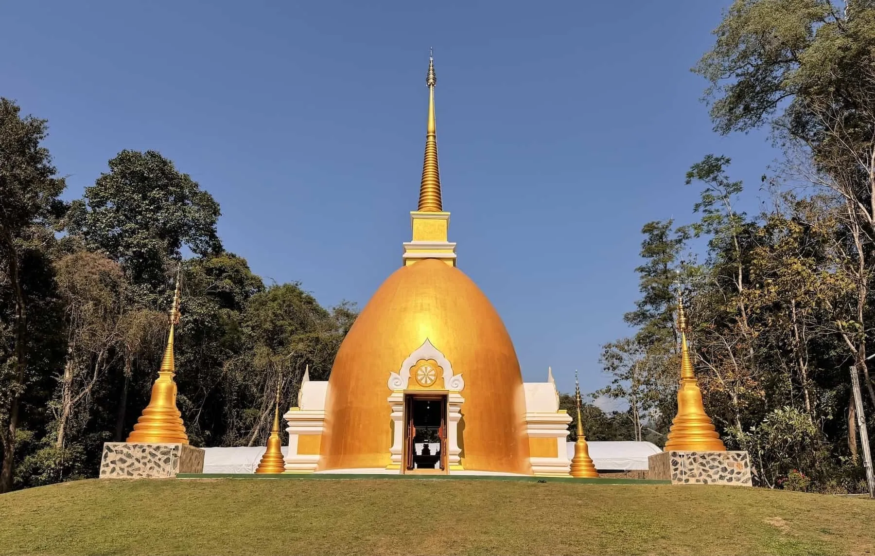 Stupa at Wat Pa Tam Wua