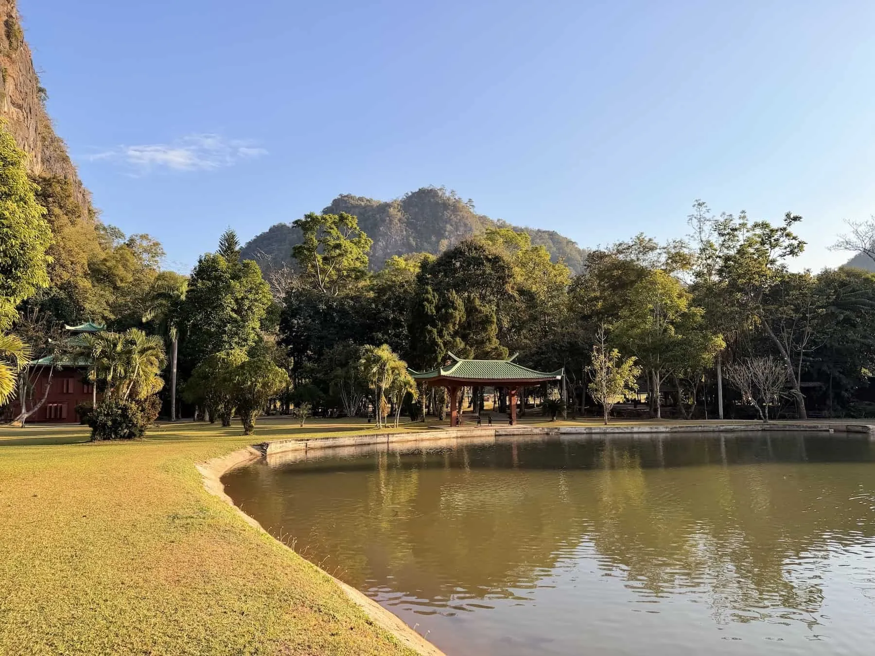 Monastery grounds